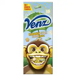 PLUS Venz Rimboe Bananensplit hagelslag aanbieding