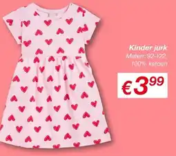 Kik Kinder jurk aanbieding