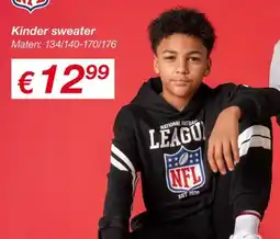 Kik NFL Kinder sweater aanbieding
