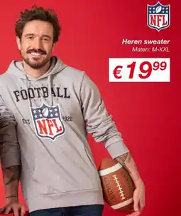 Kik NFL Heren sweater aanbieding
