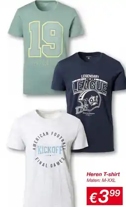 Kik Heren T-shirt aanbieding