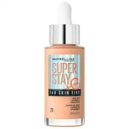 Trekpleister Maybelline New York SuperStay 24H Skin Tint 21 Foundation aanbieding