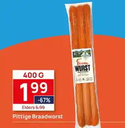 Butlon Pittige Braadworst aanbieding