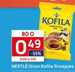 Butlon Nestle Orion Kofila Snoepjes aanbieding