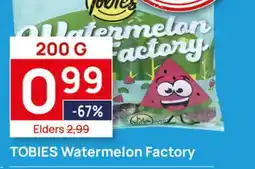 Butlon Tobies Watermelon Factory aanbieding
