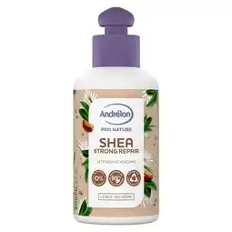 Trekpleister Andrélon Pro Nature Shea Strong Repair Leave-In Crème aanbieding