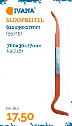 Ivana Sloopbeitel 55716 aanbieding