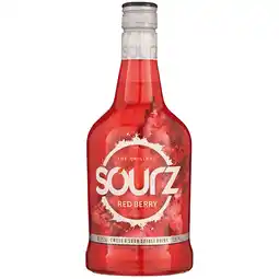 Dirck 3 Sourz Red Berry 70 cl aanbieding