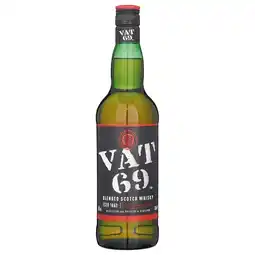 Dirck 3 Vat 69 Whisky 100 cl aanbieding