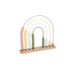 Trekpleister Playing Kids Regenboog Houten Telraam aanbieding