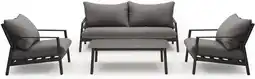 Intratuin Intratuin 4-zits loungeset Bali grijs aanbieding
