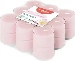Intratuin Bolsius geurkaars True Scents Magnolia roze 6 uur D 3,5 H 1,8 cm 18 stuks aanbieding
