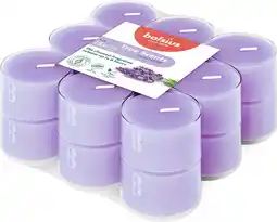 Intratuin Bolsius geurkaars True Scents Lavender paars 6 uur D 3,5 H 1,8 cm 18 stuks aanbieding