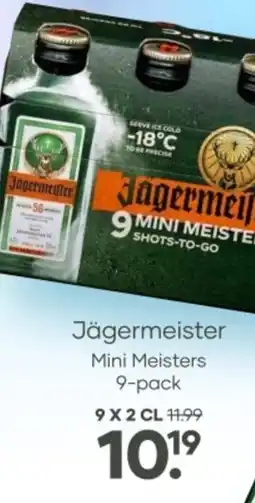 Mitra Jagermeister Mini Meisters aanbieding