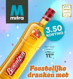 Mitra Berentzen Apfelkorn aanbieding