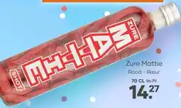 Mitra Zure Mattie Rood likeur aanbieding