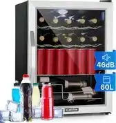 Bol.com Beersafe XL Mix It Edition koelkast 60 liter 4 schappen glazen panoramadeur aanbieding