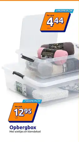 Action Opbergbox aanbieding