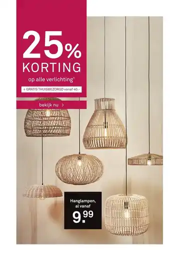 Karwei Hanglampen aanbieding