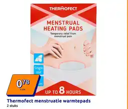 Action Thermofect menstruatie warmtepads aanbieding