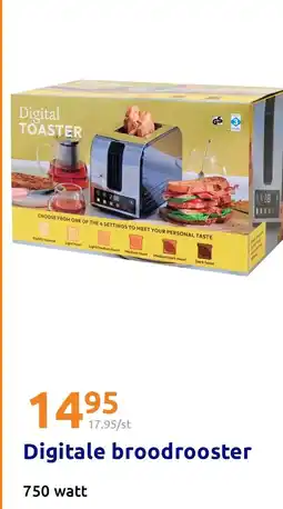 Action Digitale broodrooster aanbieding