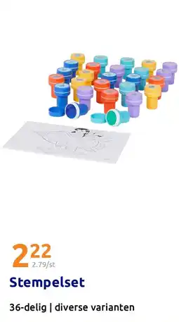 Action Stempelset aanbieding