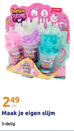 Action Maak je eigen slijm aanbieding