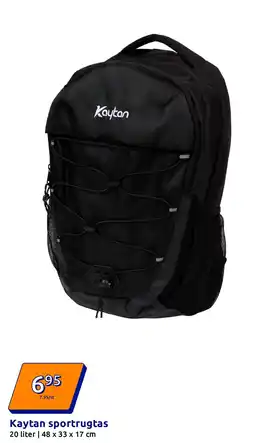 Action Kayton Kaytan sportrugtas aanbieding