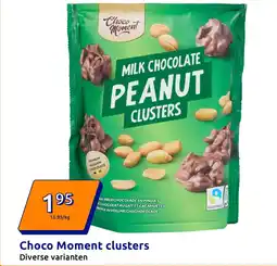 Action Choco Moment clusters aanbieding