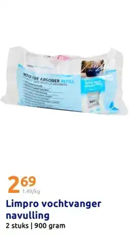 Action Limpro vochtvanger navulling aanbieding