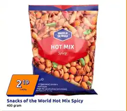 Action Snacks of the World Hot Mix Spicy aanbieding