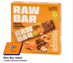 Action Raw Bar repen aanbieding