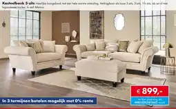 Woonsquare Kasteelbank 3 zits aanbieding