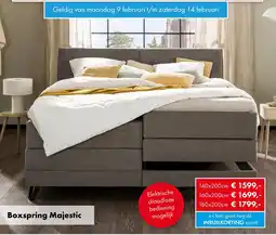 Woonsquare Boxspring Majestic aanbieding