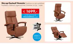 Woonsquare Sta op fauteuil Venezia aanbieding