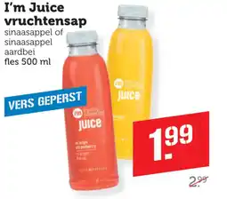 Lekker Makkelijk I'm Juice vruchtensap aanbieding