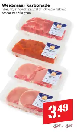 Lekker Makkelijk Weidenaar karbonade aanbieding