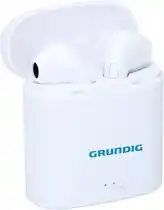 Bol.com Grundig Draadloze Oordopjes - Bluetooth Koptelefoon - In-Ear Oortjes - 400 mAh - Wit aanbieding