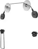 Bol.com Goobay Universal Fixed L muurbeugel voor schermen tot 70 inch / vast aanbieding