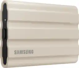 Coolblue Samsung T7 Shield 1TB Beige aanbieding