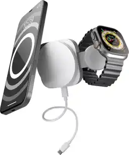 Coolblue Zens 2-in-1 Draadloze Lader aanbieding