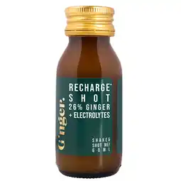 Holland & Barrett G’nger Recharge Shot 26% Gembersap + Elektrolyten - 60ml aanbieding