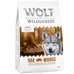Zooplus 5kg Oak Woods Wild Zwijn Wolf of Wilderness Hondenvoer aanbieding