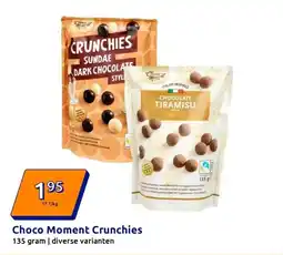 Action Choco Moment Crunchies aanbieding