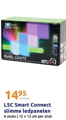 Action LSC Smart Connect slimme ledpanelen aanbieding