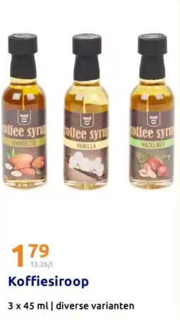 Action Koffiesiroop aanbieding