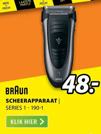 Expert Braun Scheerapparaat Series 1 - 190-1 aanbieding