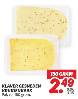 Dekamarkt Klaver gesneden kruidenkaas aanbieding