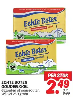 Dekamarkt Echte boter goudwikkel aanbieding