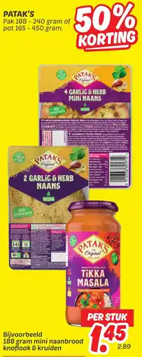 Dekamarkt Patak's aanbieding
